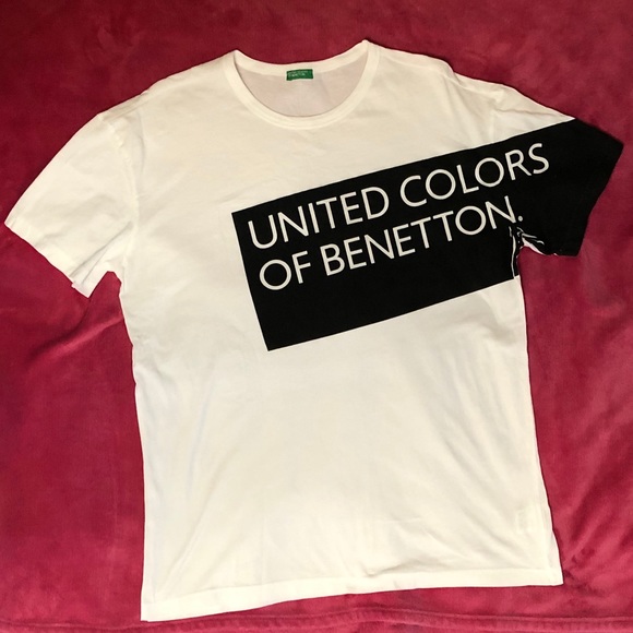 Mens United Colors of Benetton Tshirt - Picture 1 of 3